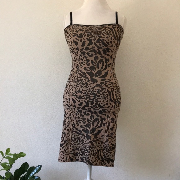 Free People Women’s Seamless Animal Slip Dress - Picture 2 of 2